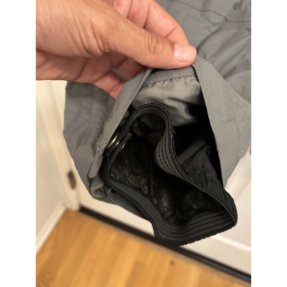 North Face Women’s pants Medium Gray Freedom Insulated Ski Snowboard Dryvent - Picture 3 of 9